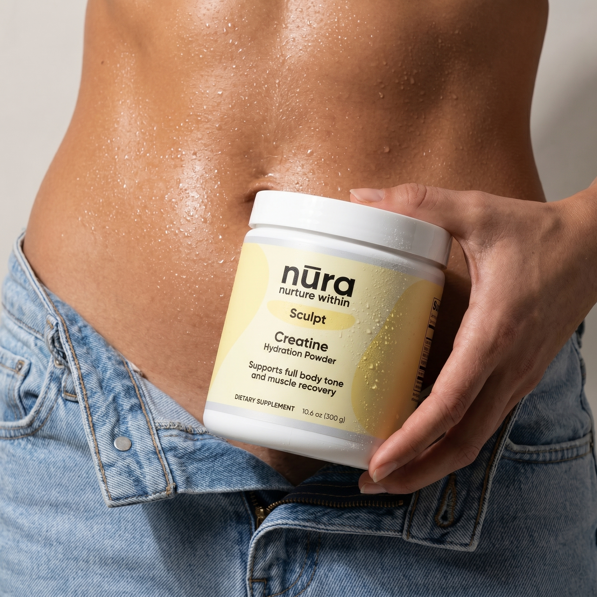 Creatine Hydration Powder for Women: How Nura Sculpt Supports Workouts, Tone, Recovery, and Daily Energy.